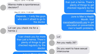 Illustration for article titled Fake Tinder Nurse Helpfully Reminds Creepy Dudes to Get Prostate Exams